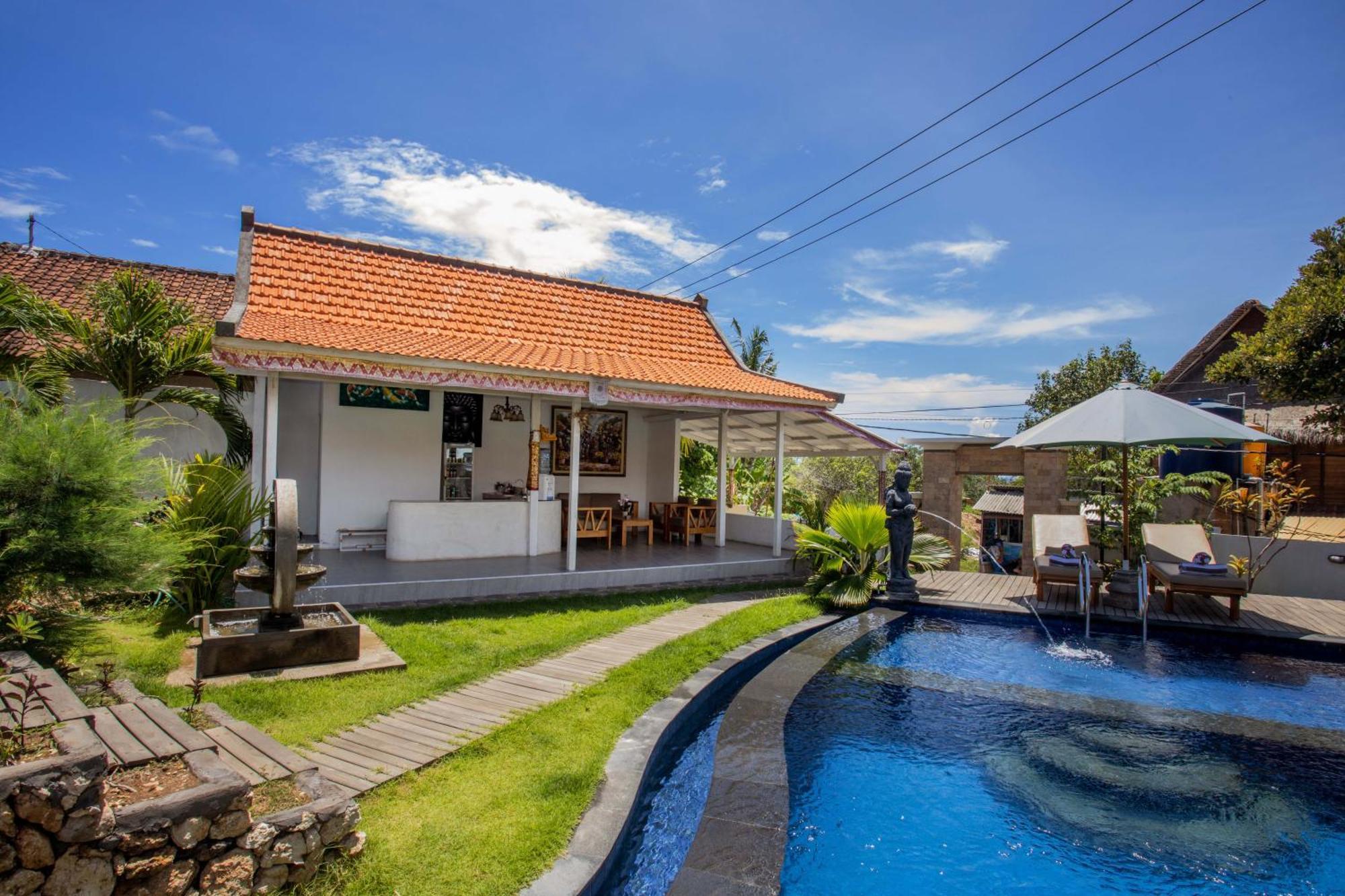 Blue Sky Villa Ceningan Lembongan Exterior foto