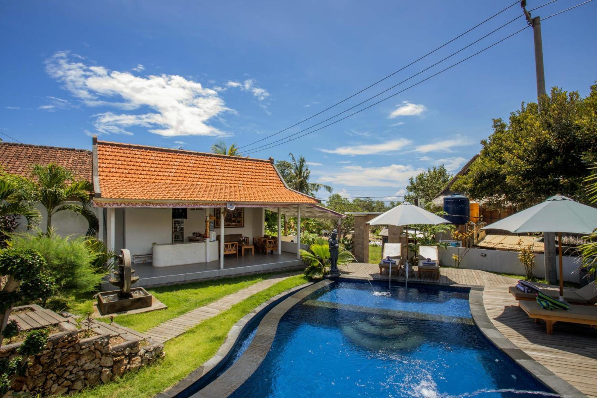 Blue Sky Villa Ceningan Lembongan Exterior foto