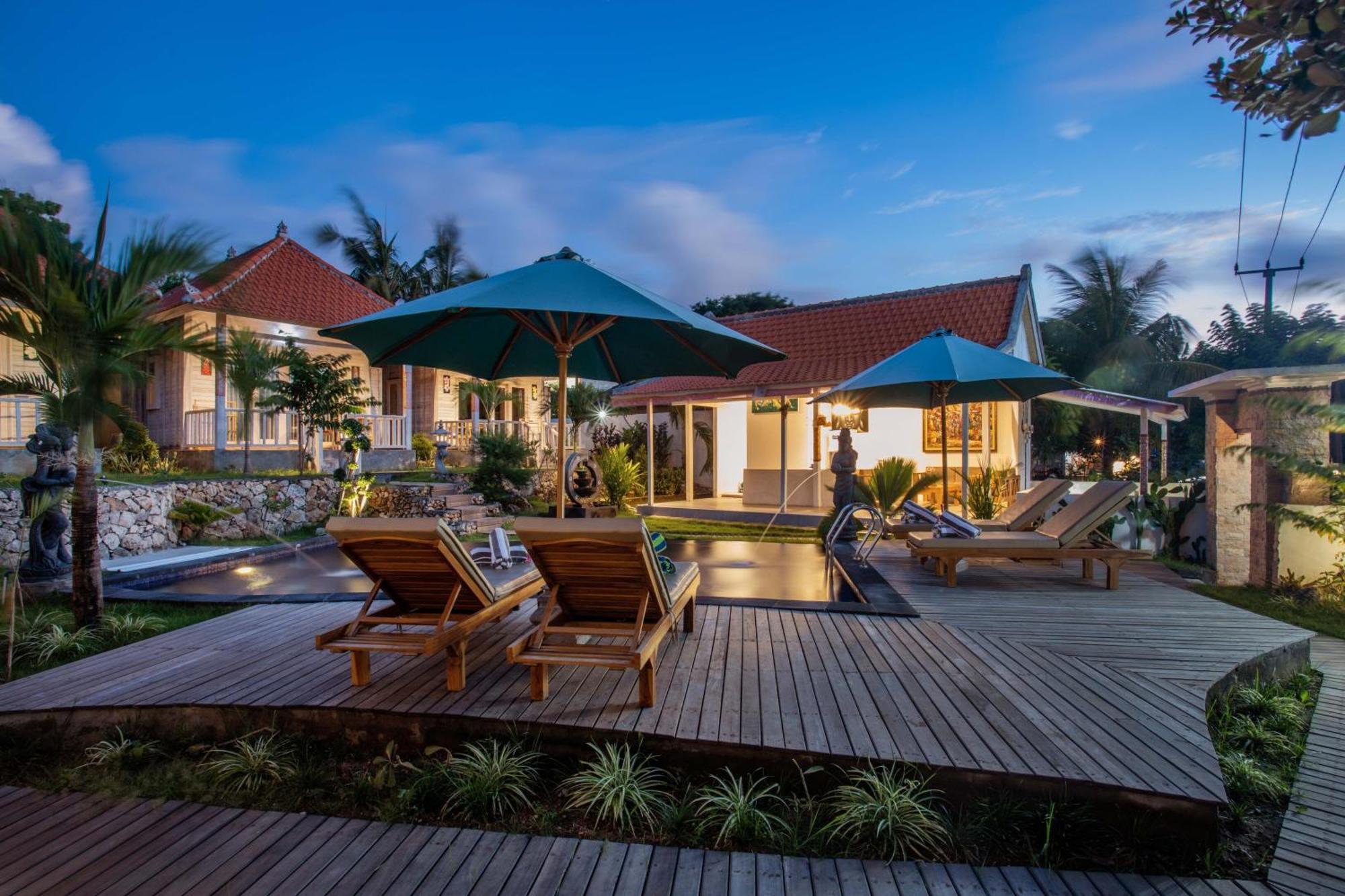 Blue Sky Villa Ceningan Lembongan Exterior foto